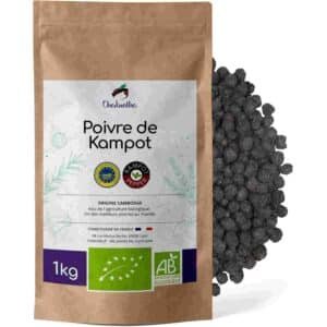 Poivre de Kampot Noir IGP (1kg)