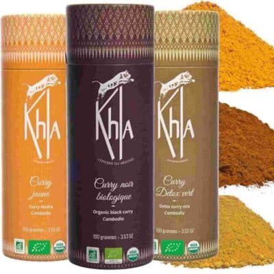 Coffret 3 Curry du Cambodge (100g)