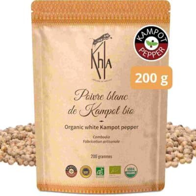Poivre de Kampot Blanc IGP (200g)