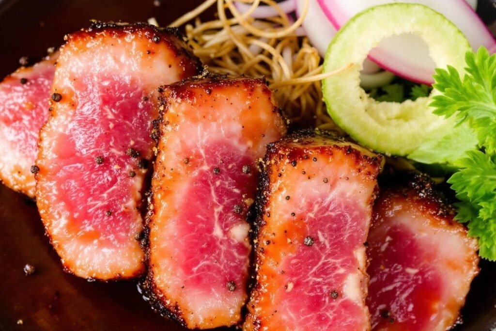 Recette facile de tataki de thon au poivre noir de Kampot et sésame à faire à la maison