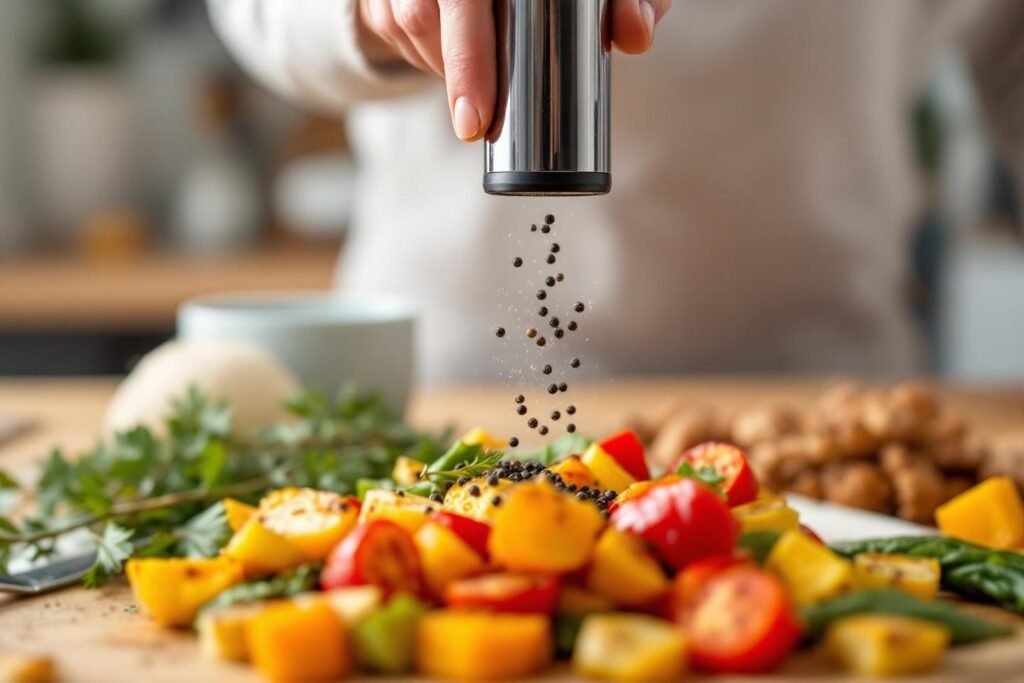 Pourquoi mettre le poivre après la cuisson ?